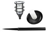 Tuinlamp solar fakkel 43 cm flame effect 3 dlg