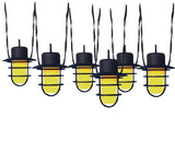 Cordon de lumière 6 pcs 2 m solaire flame effect