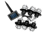 Cordon de lumière 6 pcs 2 m solaire flame effect