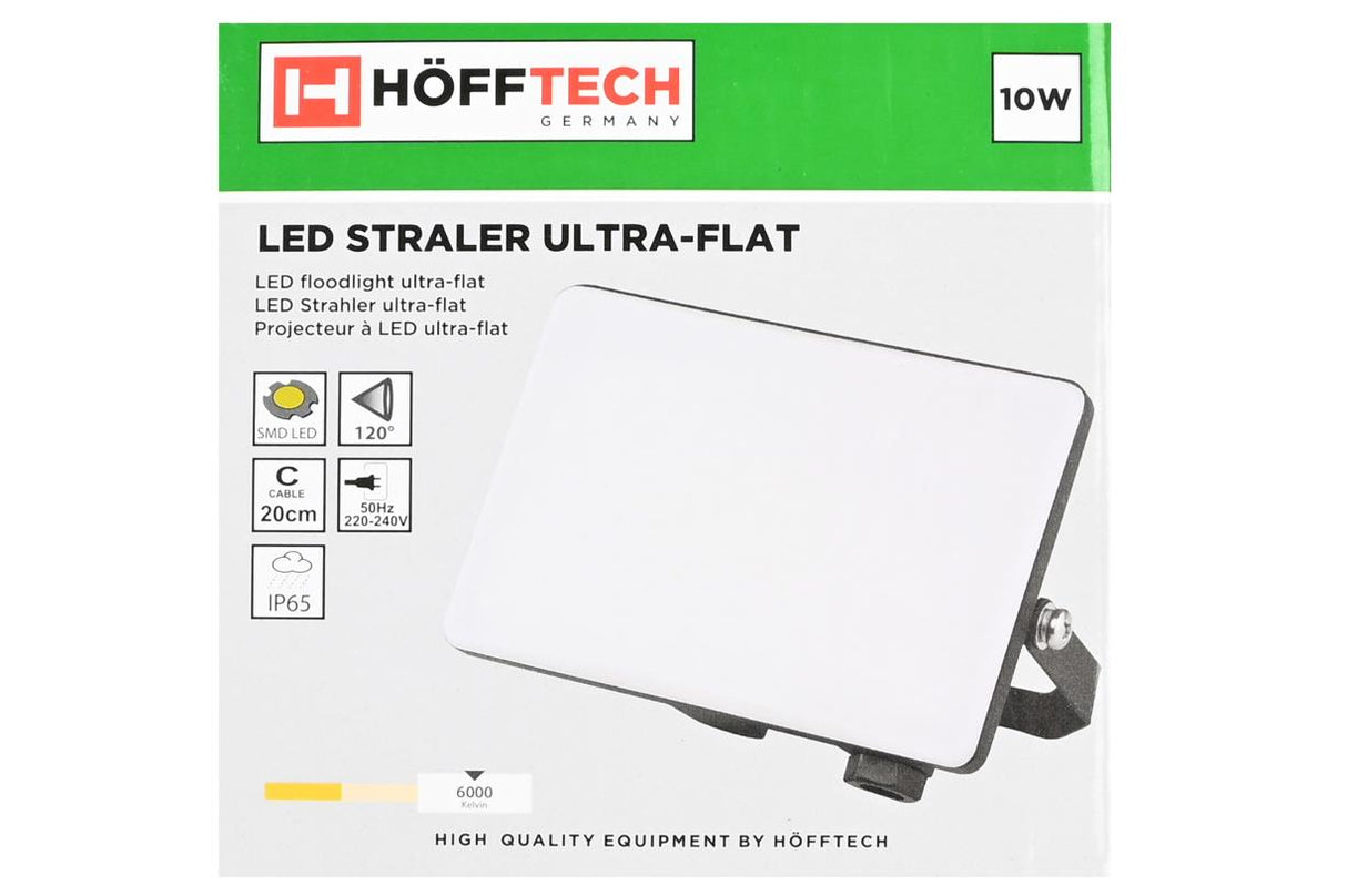 LED straler ultraflat 10W IP65