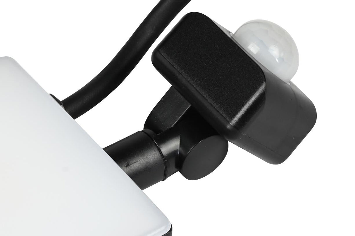 LED straler ultra flat 10W IP44 + sensor