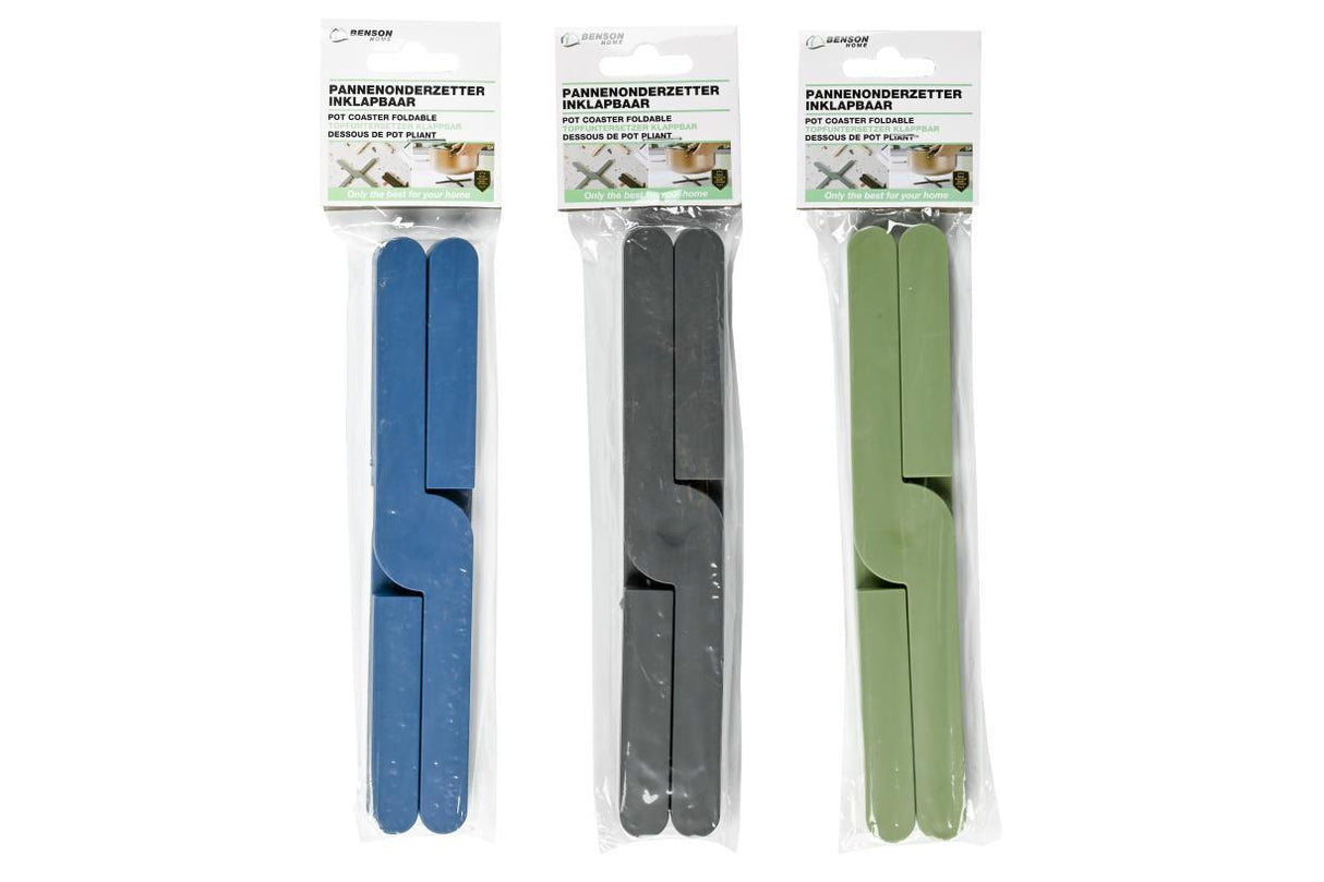 Dessous de pot pliant mix