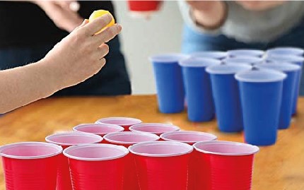 Drinking game beer pong set 48 pcs
