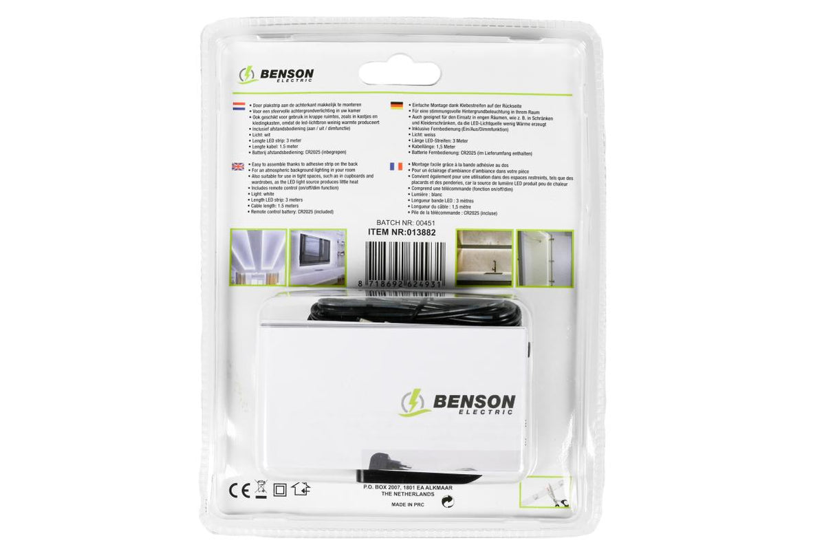 Bande LED flexible blanc 3 m