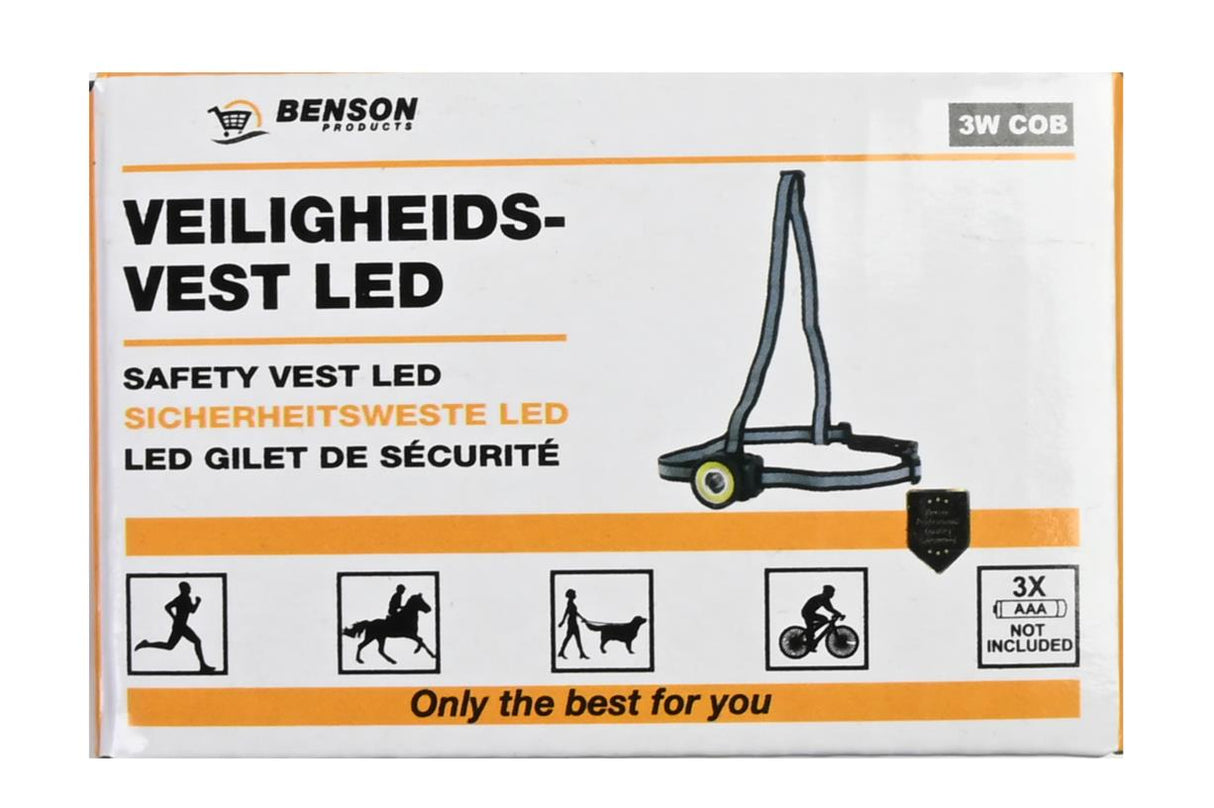 Safety vest LED