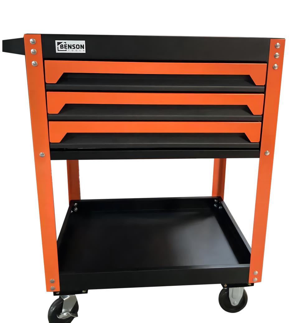 Tool trolley disassemble 3 drawers 73 pcs