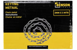 Ketting metaal 3 mm x 3 mtr