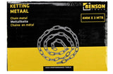 Ketting metaal 4 mm x 3 mtr