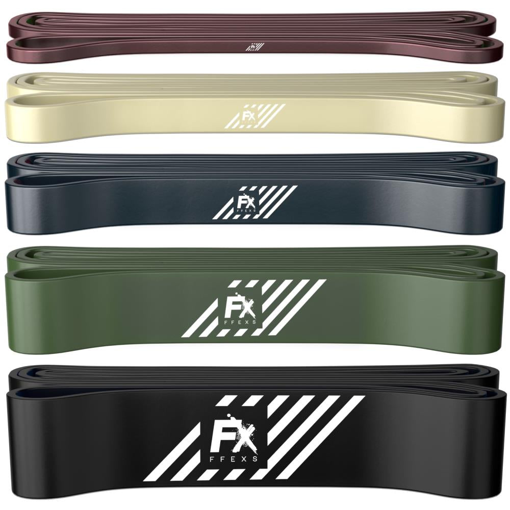 Bandes de résistance pull upp 5 pcs mix m
