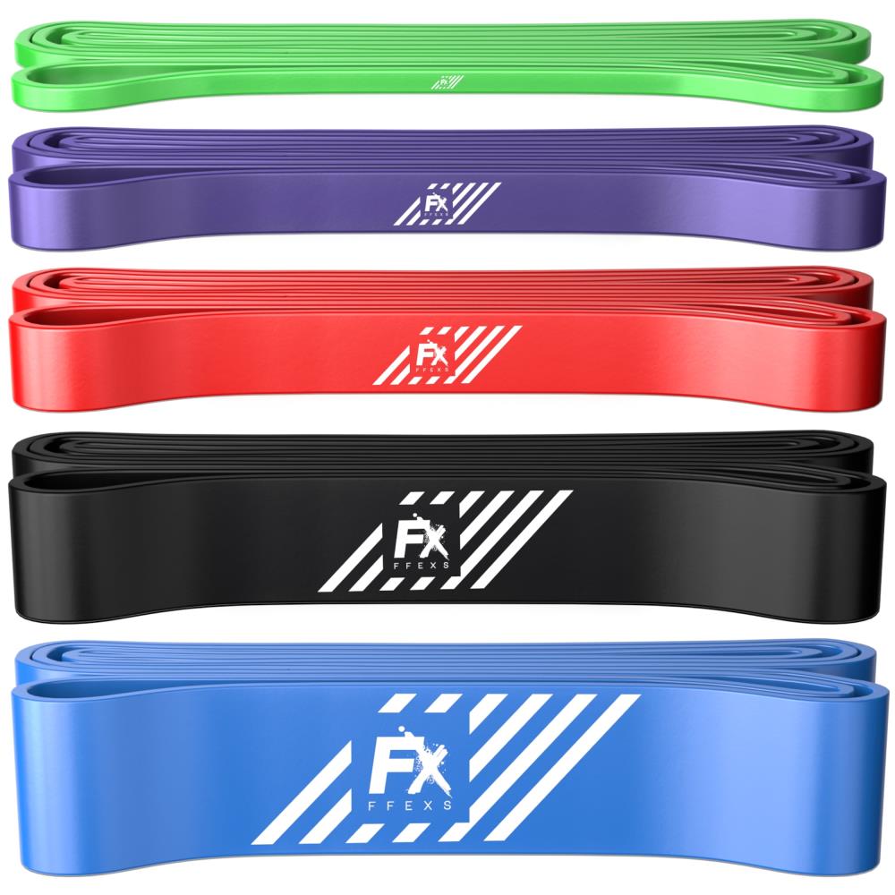 Bandes de résistance pull up 5 pcs mix