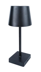 LED table lamp dimmable rechargeable black