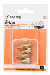 Set de valves vélo 4 pcs