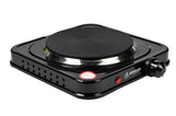Plaque de cuisson electric simple noir 1000W