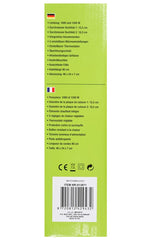 Plaque de cuisson electr. double noir 1000/1500W