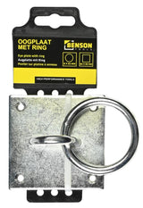 Oogplaat met ring 8 mm