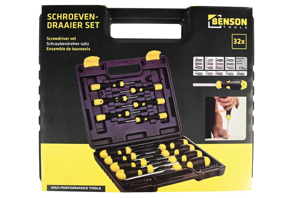Screwdriver set 32 pcs
