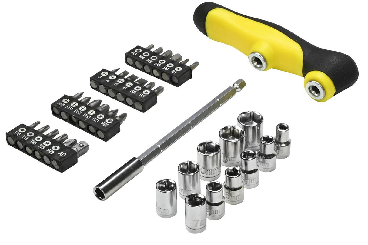 Screwdriver set 37 pcs t-handle