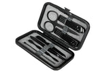 Manicure set 7 pcs black
