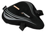 Couvre-selle memory foam réflexion