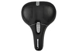 Bicycle saddle comfort ventilation