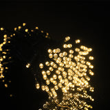 Deco light string solar white 100 LED 12 m IP44