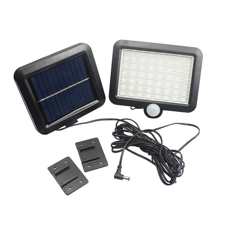Projecteur à LED solaire + capteur