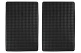 Tapis de voiture 2 pcs 43 x 29 cm pvc arriere