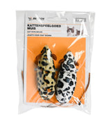 Kattenspeelgoed muis 2 dlg