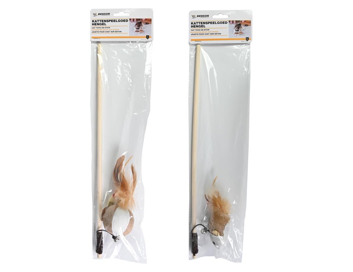 Jouets pour chat sûr bâton mix