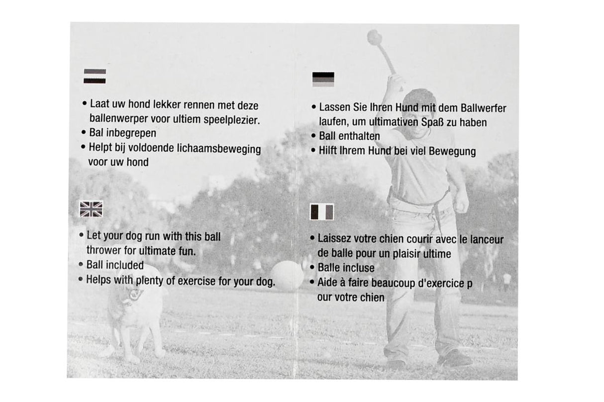 Ball thrower 63 cm mix