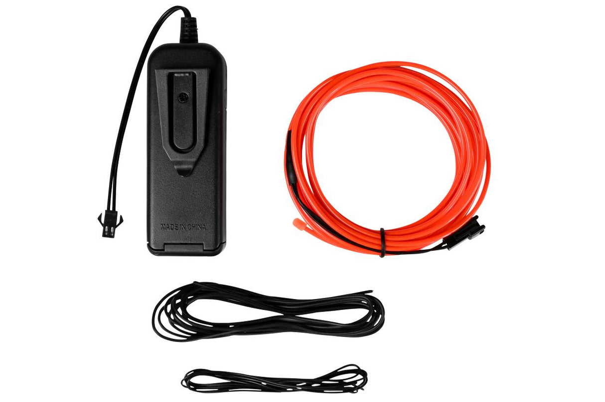 Neon light string flexible red 3 m