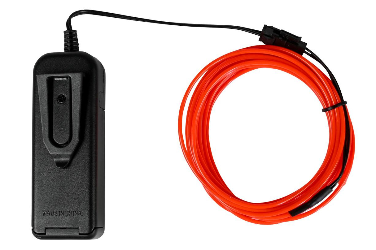 Neon light string flexible red 3 m