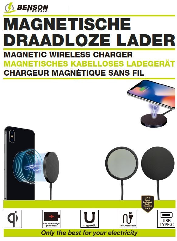 Charger wireless magnetic