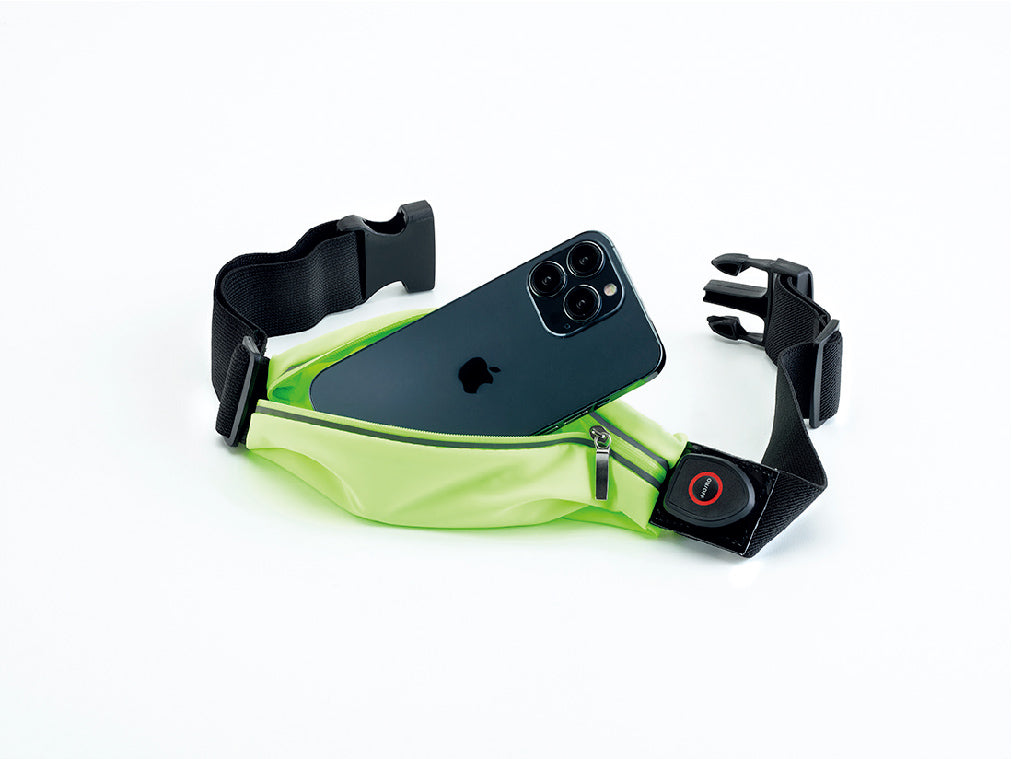 Waist pack reflective + LED
