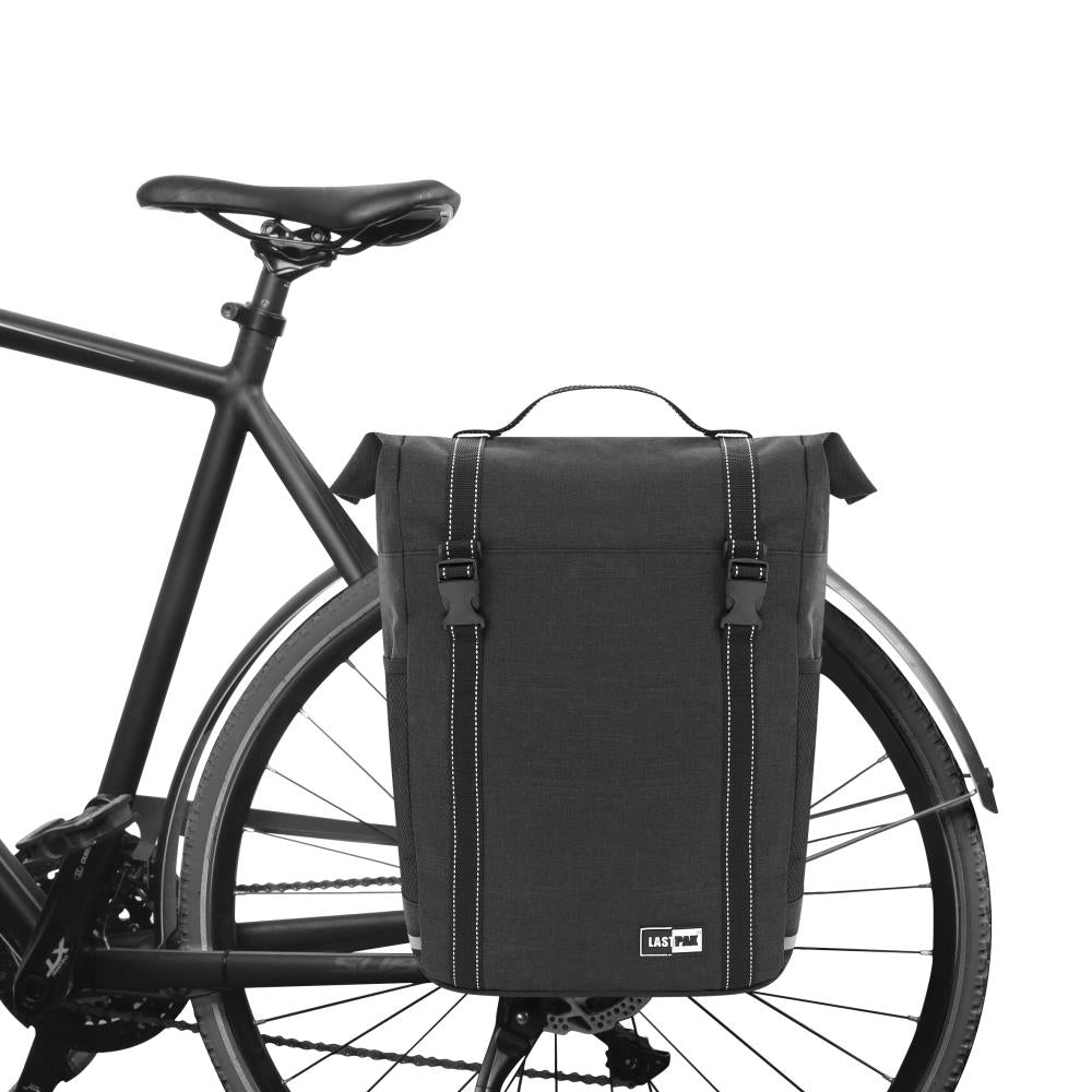 Sacoche de vélo simple 15 ltr noire
