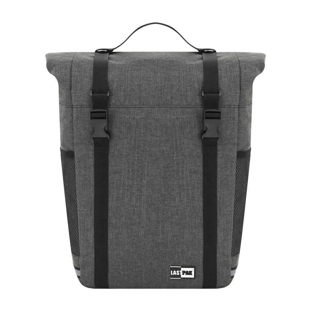 Fietstas enkel 15 ltr donkergrijs