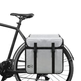 Sacoche de vélo double 46 ltr bisonyl nardo gris