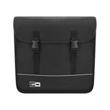 Bicycle bag double 35 ltr canvas black