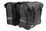 Sacoche vélo double 35 ltr bisonyl noir mat