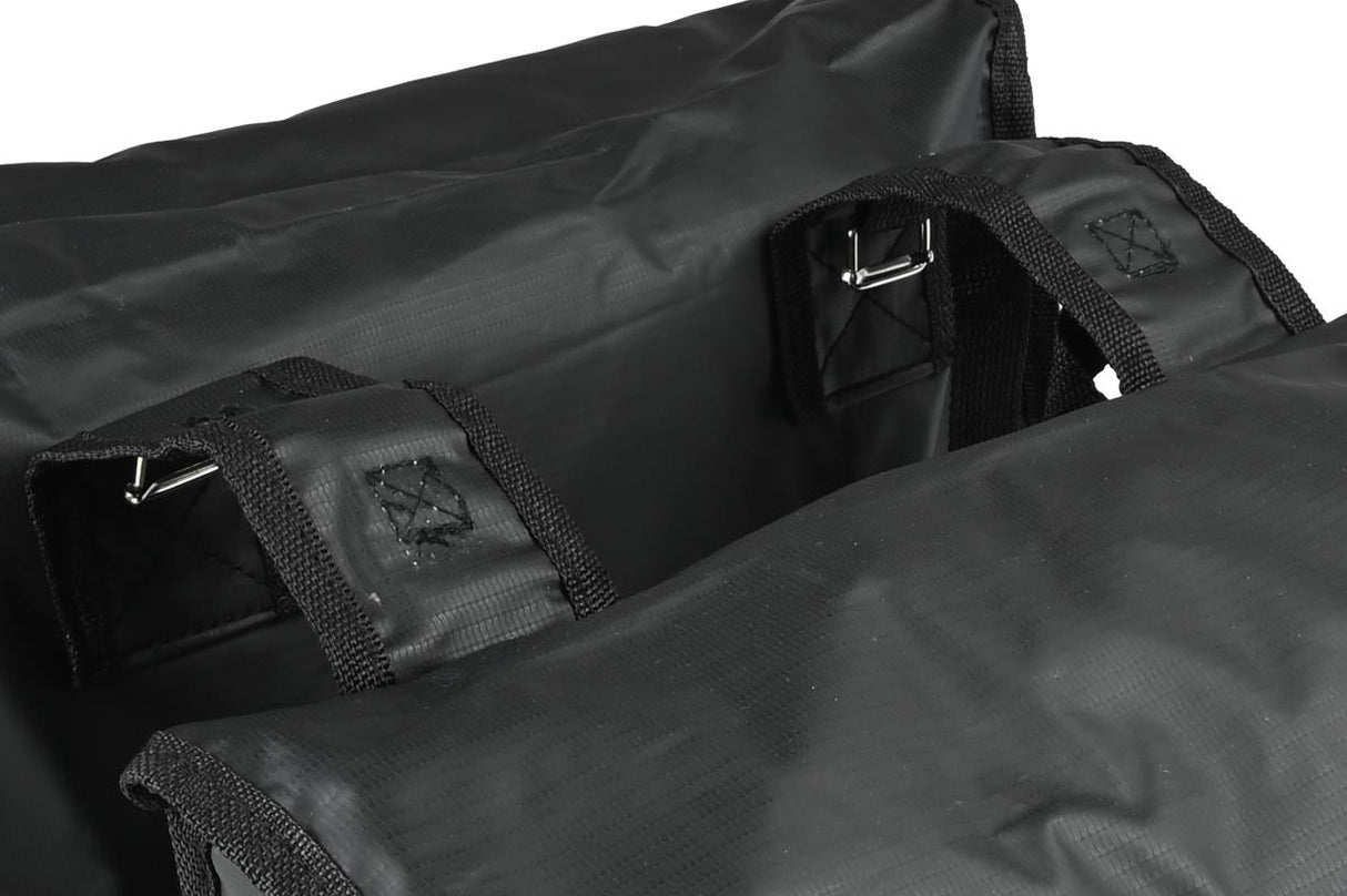 Sacoche vélo double 35 ltr bisonyl noir mat