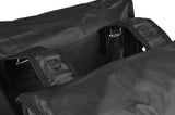 Sacoche vélo double 35 ltr bisonyl noir mat