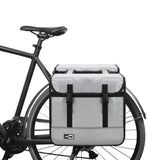 Sacoche vélo double 35 ltr bisonyl nardo gris