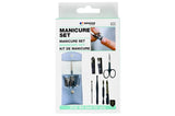 Manicure set 7 pcs travel blue
