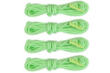 Corde de tente glow in the dark + tendeurs 4 x 3 m