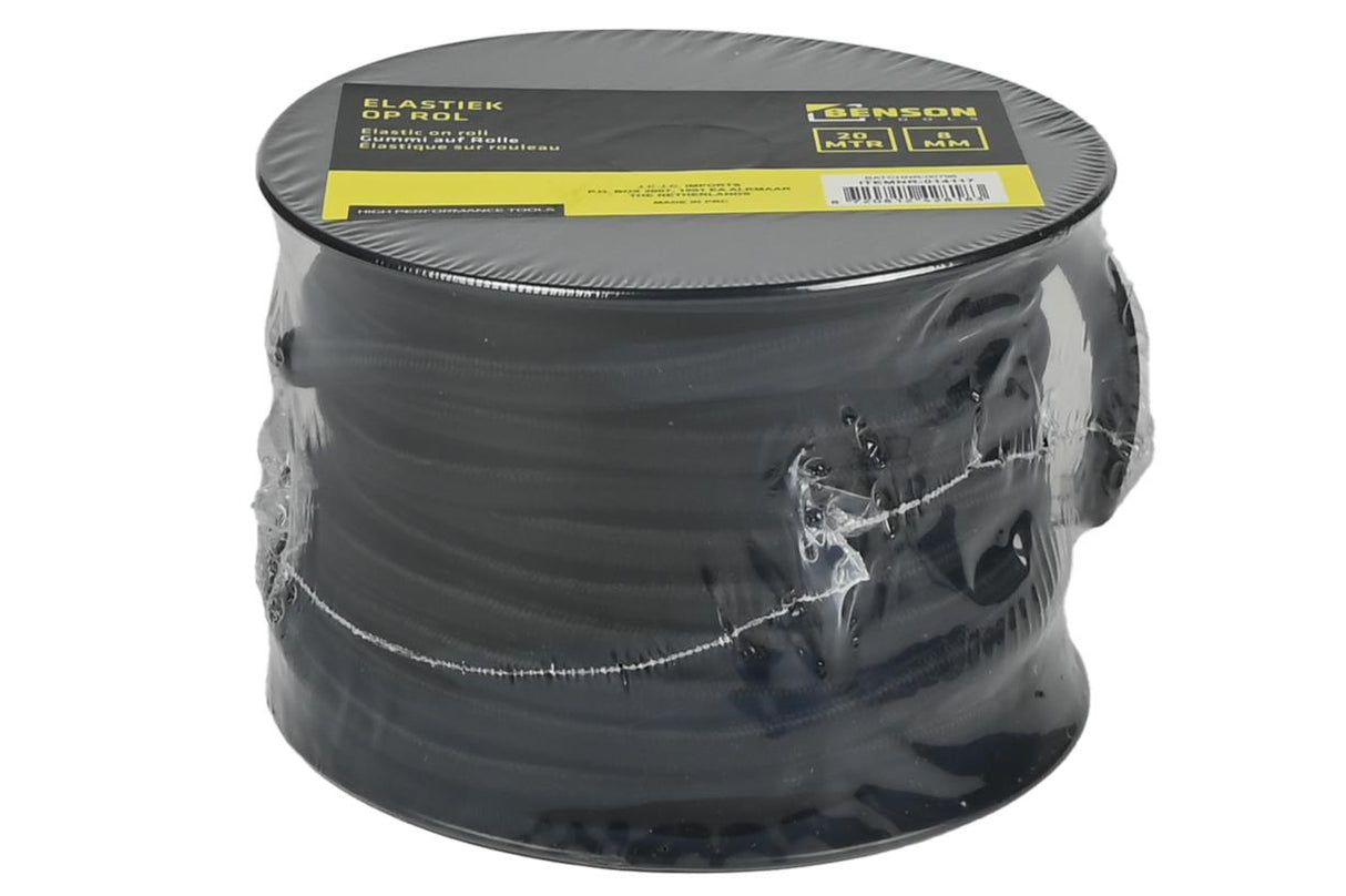 Elastic 8mm 20m black