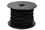 Elastic on roll 6 mm 25 m black