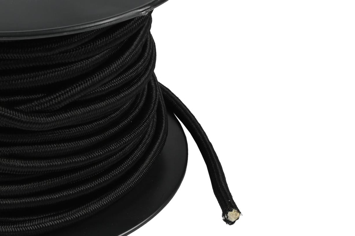 Elastic on roll 6 mm 25 m black