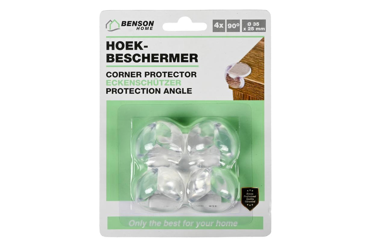 Hoekbeschermer 4 dlg rond