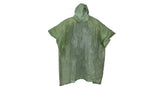 Poncho herbruikbaar groen