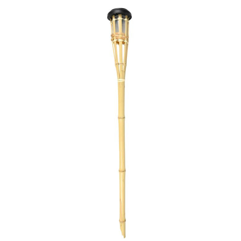 Garden light torch bamboo solar 78 cm